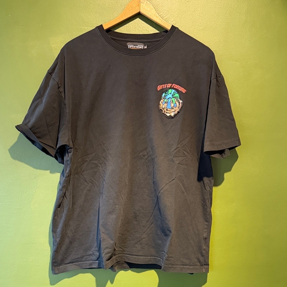 Gifts Of Fortune Black Graphic T-Shirt